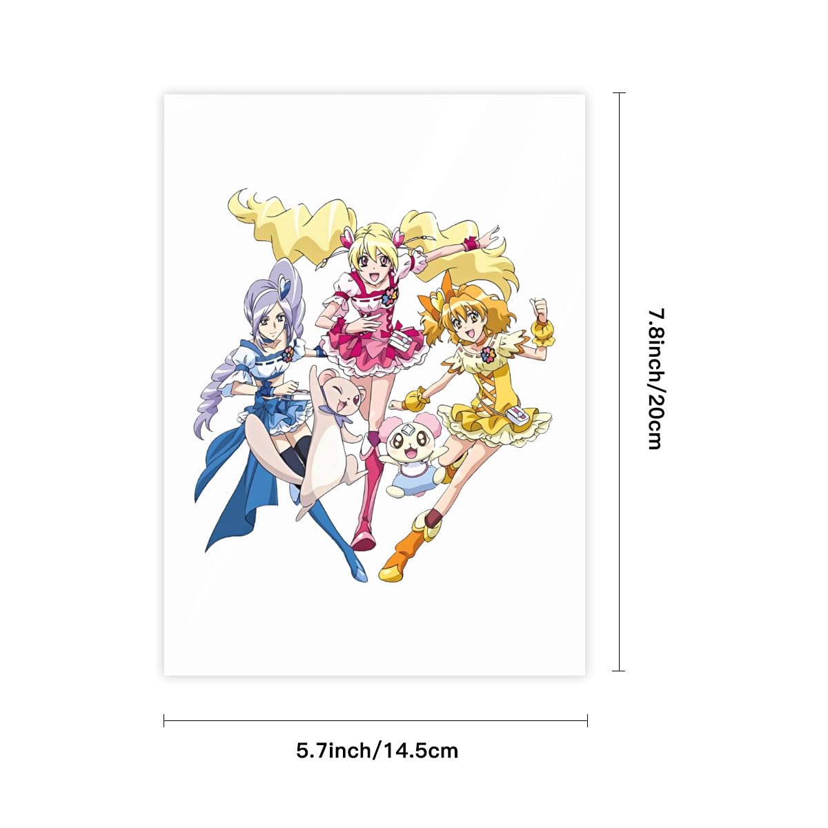Amazon.co.jp: プリキュア Yes!プリキュア クリスタルステッカー
